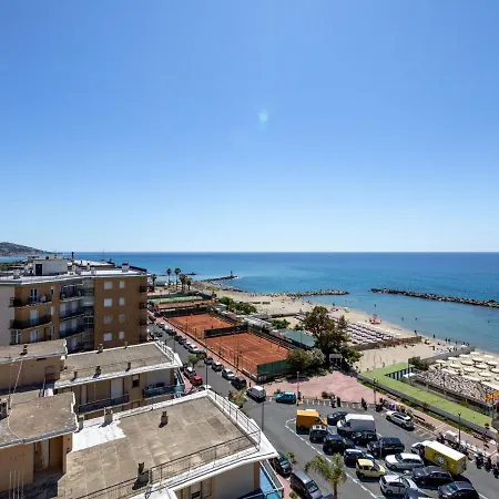 Scenic In Near Sea And Casino Arma di Taggia